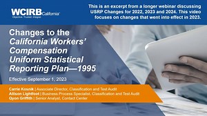 USRP Changes Effective September 1, 2023