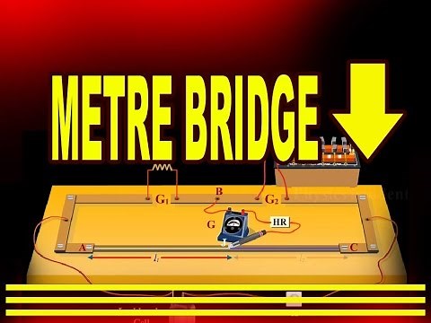 Construction and Working of Metre Bridge | Physics Video Tutorials
