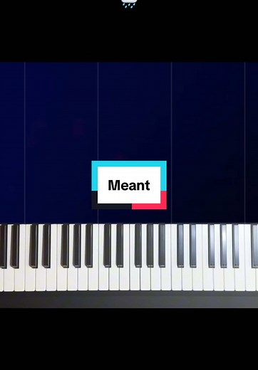 Piano Tutorial for 'Never Meant to Belong'