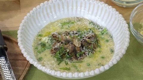 Mario Carbone Shares His Delicious Recipe for Risotto Primavera | Haystack News