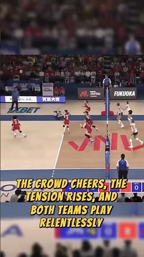 "Japan's Fast Attack Takes Opponents by Surprise! 🔥#shorts#volleyball