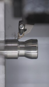 Machining a car stick shift handle out of steel in a CNC lathe! TungBoreMini Tool: TBM10RF12-2.25 Insert: XOMU05X204-PS AH725 TungThread Tool: SIR0007K08CB Insert: 08IR125ISO AH725 ISO-EcoTurn Tool : ADJNL2525M1104-A Insert: FNMG110408E-TSF T9215 #cnc #machine #machining #engineering #tools #cncmachining #tungaloy | Tungaloy-NTK America, Inc.