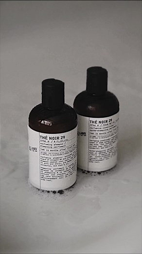 29K views · 13 reactions | Level up your shower routine with your signature scent. Thé Noir 29 shampoo and conditioner. | Le Labo Fragrances | Facebook