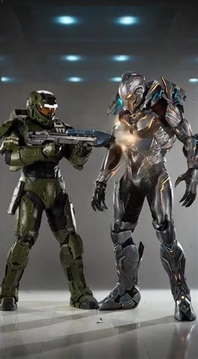 master chief and the didact discuss the mantle