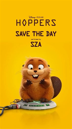 SZA is here to save the day! 🦫🎶🦎 Listen to the new song “Save The Day” from Disney and Pixar’s Hoppers, out NOW wherever you stream music 🎧 Disney and Pixar’s #Hoppers is only in cinemas March 26! | Walt Disney Studios