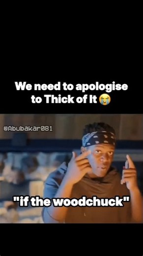 We own Thick of It an apology