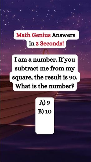 Only geniuses get this right! #shorts #math #riddlemathworld