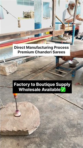 ✨wholesale & retail available pure Handloom chanderi saee | saree code short 77 | #saree #silksaree