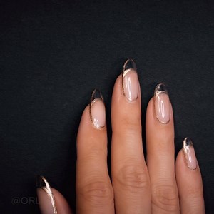 609K views · 7.2K reactions | Con ORLY Builder in A Bottle™ realizzi allungamenti e nailart incredibili in maniera semplice e veloce! Realizza la nail art Golden Tips con Builder in a Bottle e ORLY Instant Artist Solid Gold!  | Ladybird Store - Smalti e Trattamenti Manicure | Facebook