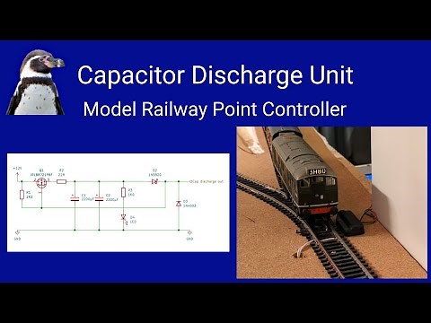 Designing a model railway point controller capacitor discharge unit - Railroad CDU