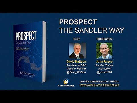Prospect the Sandler Way Webinar
