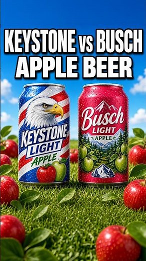 Keystone Light Apple versus Busch Light Apple • Seasonal Summer Beer Review