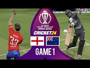 CRICKET 24 | WORLD CUP 2023 | ENGLAND v NEW ZEALAND!