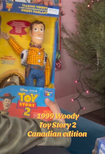 Unboxing a Vintage 1999 Woody Doll from Toy Story 2