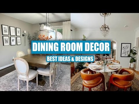 Dining Room Decorating Ideas to Instantly UPGRADE