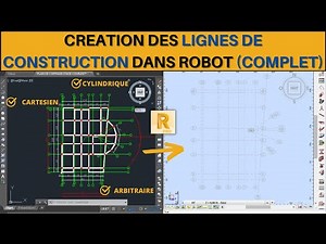 RSA 06: CREATION OF CONSTRUCTION LINES IN ROBOT STRUCTURAL ANALYSIS (COMPLETE)