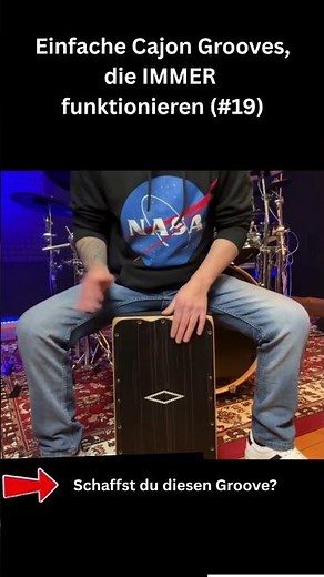 ⚡Dieser Cajon Groove klingt sofort gut!⚡