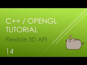 OpenGL/C++ 3D Tutorial 14 - Textures 01