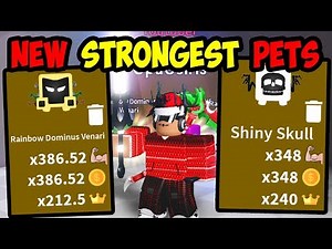 GETTING NEW *STRONGEST* PETS!!! OP STATS! | - Roblox Saber Simulator