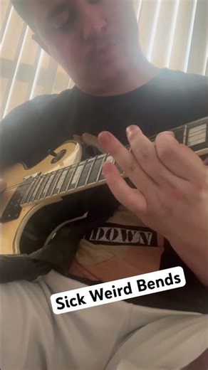 Sick Weird Bends #explore #guitartechnique #stringbends