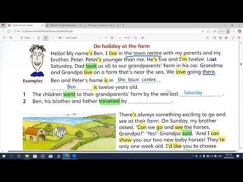 FUN FOR MOVERS, UNIT 9