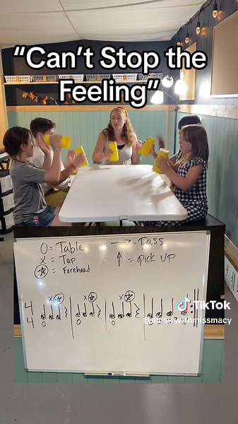 This was a fun rhythm for the kids to learn. They pick up rhythm and musical terms quite quickly. #rhythmactivity #rhythmcups #rhythmexploration #cantstopthefeeling #quarterrest #musicteacher #makeourteacherviral #musicteachersoftiktok #pianoteacher #learningmusic #kidsmusiclessons #fypシ゚viral #CapCut #fypシ