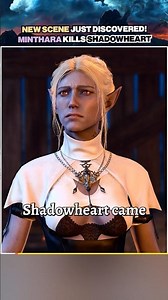Minthara secretly killed Shadowheart in Baldur's Gate 3 #shorts