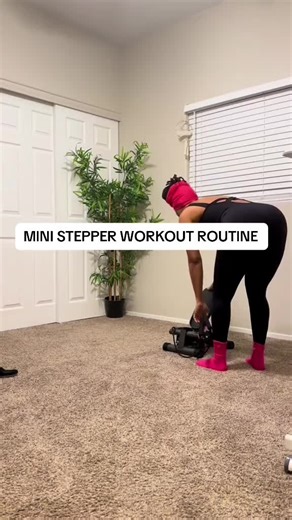 The mini stepper routine you probably never thought to do!! 🥰💪🏿 Well I created one for you!! #cardioforfatloss #cardioathomeworkout #ministepperchallenge #ministepperworkouts