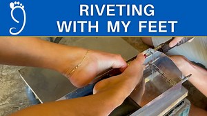 I'm on a mission to build an Impossible Airplane: the first solely foot-controlled airplane ever built. I will have to learn how to rivet in order to build it, so I found Chandler Webb who has built 20 kit planes! Chandler was kind enough to donate his time to show me how to rivet. Support the Impossible Airplane by sharing your ideas, time, tools, or donations at http://www.theimpossibleairplane.com The Impossible Airplane is a project of @Rightfooted Foundation International, a US-registered 5