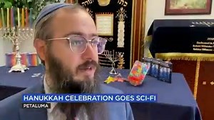 'Sci-fi Hanukkah': Bay Area Chabad planning holiday celebration with giant flying Menorah, drones