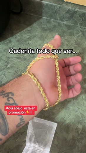 Cadenita en promoción: cómo aprovechar la oferta y dónde comprar