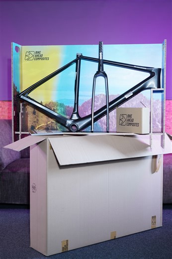 3.4K views · 61 reactions | A unique frame set like THE SUPERFAST needs unique packaging. Unboxing should be fun. An exclusive surprise is included.  #gravelbike #gravelcycling #bikeaheadcomposites #cyclingpassion #gravelbikes | BIKE AHEAD COMPOSITES | Facebook