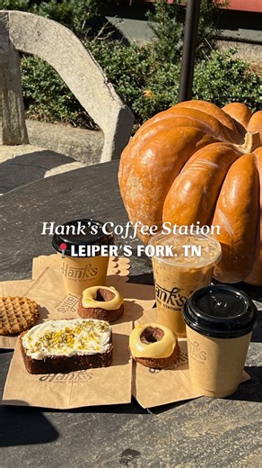 This hidden gem coffee shop is tucked away between Patina Home & Garden and Creekside Trading in charming Leiper's Fork, Tennessee. Stop by and try their seasonal beverages and pastries for the perfect fall pick-me-up. 🍂☕️ Hank’s Coffee Station's permanent location is opening in Franklin soon! . . #FranklinTN #VisitFranklinTN #coffeeshopcorners #hiddengem | Visit Franklin, TN