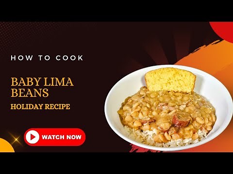 Baby Lima Beans | Baby Lima Beans Recipe