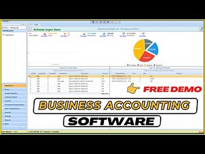 BUSINESS ACCOUNTING SOFTWARE 👩‍💻 | POS | FREE DEMO | EASY TO INSTALL AND CONFIGURE