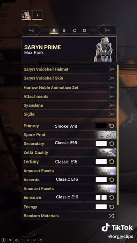 Replying to @Orgjyclips i added the syandana but you dont need to#fashionframe #warframe #fyp