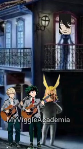 San Valentín: All Might, Deku y Bakugo Cantan Serenata