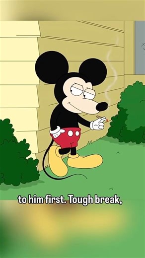 Mickey Mouse is evil😳 #familyguy #funny #mickeymouse #shorts