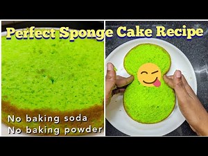 SUPER PERFECT CAKE RECIPE /No Baking powder & No Baking Soda