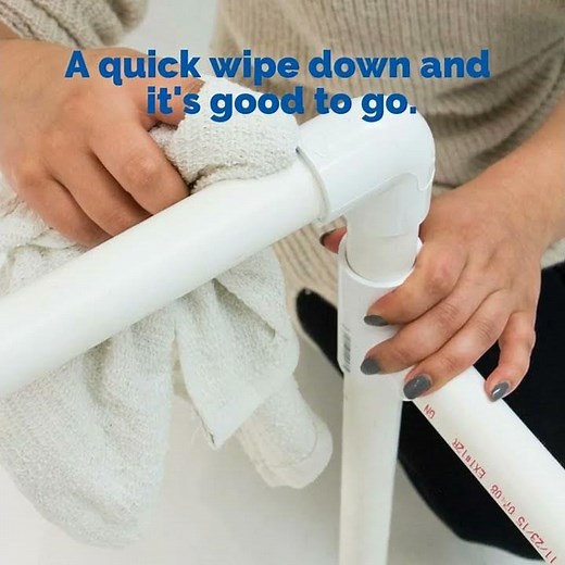 Christy's DIY PVC Pipe Laundry Basket