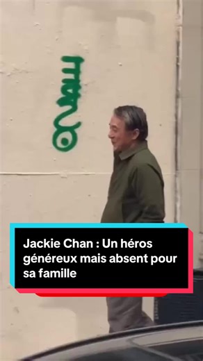 Jackie Chan : Un héros généreux mais absent pour sa famille #star #celebrité #apprendresurtiktok