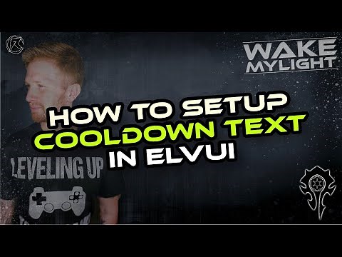 How to Setup Cooldown text in ElvUi