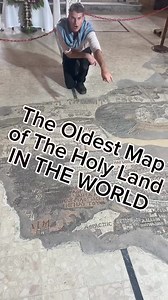 74K views · 1.7K reactions | The oldest map of the Holy Land.From the 6th Century. Before the Arab conquest. In a church in Madaba, Jordan.❤️ | Welcome To Jordan, from the depths of my heart | Facebook