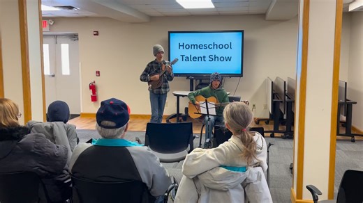 We loved the creative kids at our Homeschool Talent Show on Wednesday, December 3rd! | Lakeview Community Library, Random Lake WI