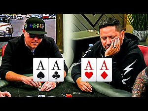 ACES vs ACES (Super Rare Poker Hand)