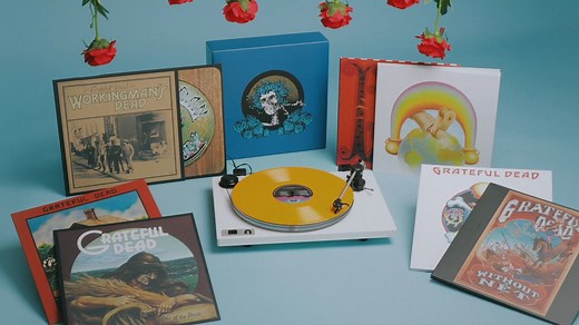 The Dead & VMP are taking you on tour through a 14-LP audiophile vinyl box set with lacquers cut from the original tapes & pressed on high quality 180g color vinyl. This set is essential for any Grateful Dead fan & shipping this month. *All purchasers will receive exclusive access to VMP Anthology: The Story of the Grateful Dead podcast series, online community, and livestream AMAs, featuring David Lemieux, Jay Blakesberg, other notable guests.* Won't you come with us? https://bit.ly/33DWQKx | G