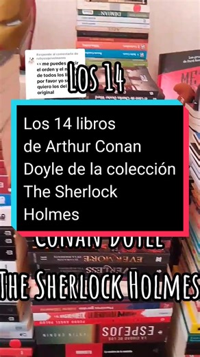 Orden de los 14 libros de Sherlock Holmes
