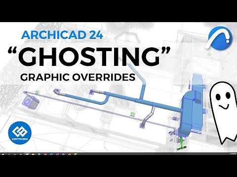 How to Create "GHOST EFFECT" Graphic Overrides in Archicad 24