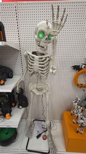 $180 DOLLAR! 68" Animated Skeleton Halloween Scene Prop - Hyde and EEK! #expensive #halloween #fun