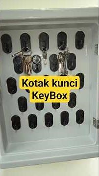 Kotak kunci atau keybox tempat kunci-kunci.#key #gantungan #gantungankunci #toolbox #safetybox